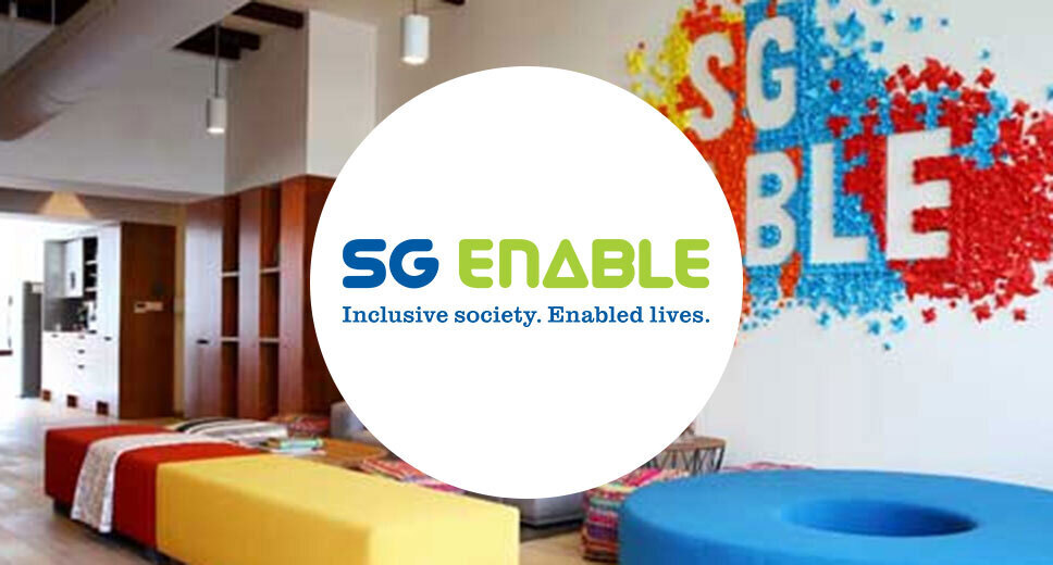SG Enable Inclusive Society. Enabled Lives. logo